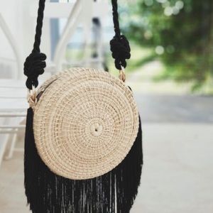 Wayuu Tribe Colombian Nina Palm Straw Bag - Small